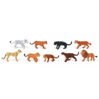 Safari LTD Speelfiguren Katachtige Roofdieren - 9 Figuren - 4-7,5 cm - Speelplezier