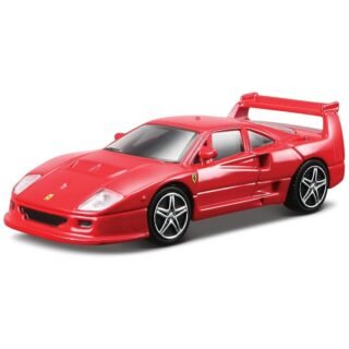 Modelauto/speelgoedauto Ferrari F40 Competizione - rood - 10 cm - schaal 1:43