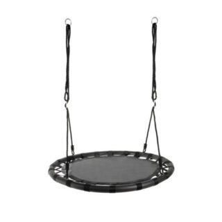 Ooievaarsnest schommel - 100 cm - zwart - max 150 kilo - kinderschommels