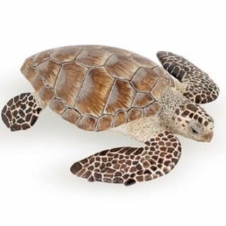 Papo kinder speelgoed dieren - zeeschildpad - 7,5 cm - kunststof