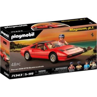 Famouse cars - Magnum, p.i. Ferrari 308 GTS Quattrovalvole Constructiespeelgoed