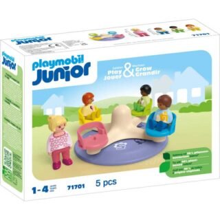 Junior - Cijfercarrousel Constructiespeelgoed