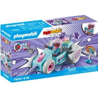 Funstars - Racing Unicorn Constructiespeelgoed