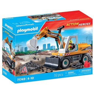 Action Heroes - Grote graafmachine Constructiespeelgoed