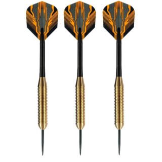 Dartpijlen - 3x set van 3 stuks - Club Brass - 24 grams - Flights - Messing