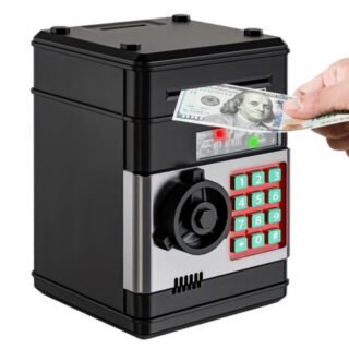 Kruzzel geldkluis spaarpot - elektrisch - geldautomaat - met pincode