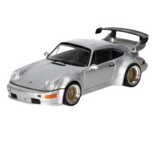 Minichamps Modelauto - Porsche 911 - zilver - 1 x 1 x 1 cm - schaalmodel