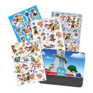 Paw Patrol Raamstickers - 4x velletjes - autoraam stickers