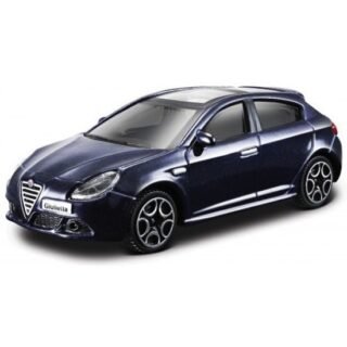 Modelauto Alfa Romeo Giulietta - blauw - schaal 1:43 - speelgoedauto