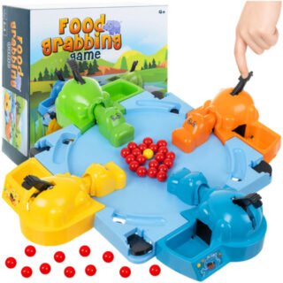 Kruzzel Hungry Hippos spelletje - 2 tot 4 personen - familiespellen - kinderen