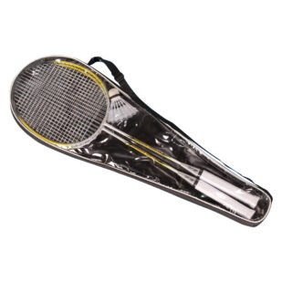 Badminton set - in draagtas - badmintonrackets en shuttle