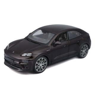Bburago Modelauto - Porsche Macan - zwart - 19 x 8 x 5 cm - speelgoedauto