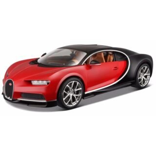 Modelauto - Bugatti Chiron - rood - schaal 1:18 - speelgoedauto