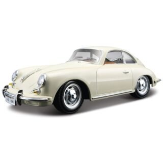 Modelauto/speelgoedauto Porsche 356 B 1961 coupe - wit - schaal 1:24