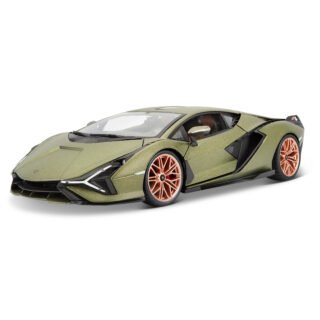 Bburago Modelauto - Lamborghini Sian - goud - 25 cm - speelgoedauto
