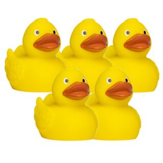 City Duck Badeendje - 30x - geel - 5,5 cm - bad eendjes race - eendje voor in bad