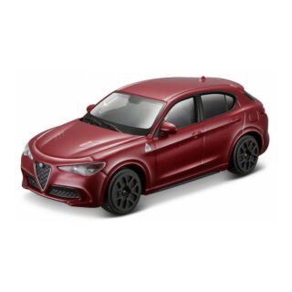 Modelauto - Alfa Romeo Stelvio - rood - schaal 1:43 - speelgoedauto