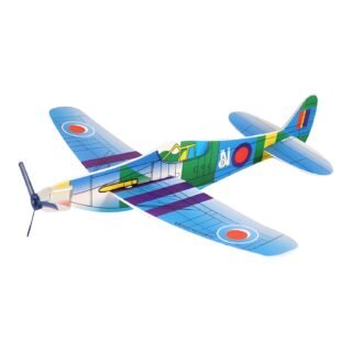 Speelgoed luchtmacht vliegtuigen Airgliders - Supermarine Spitfire - echt vliegend - Engeland