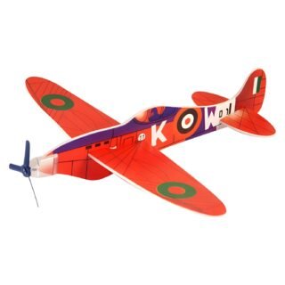 Speelgoed luchtmacht vliegtuigen Airgliders - Hawker Hurricane - echt vliegend - uit Amerika