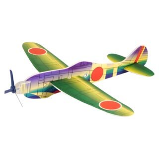 Speelgoed luchtmacht vliegtuigen Airgliders - Fighter Hayate - echt vliegend - uit Japan