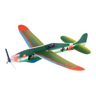 Speelgoed luchtmacht vliegtuigen Airgliders - Focke Wulf 190 - echt vliegend - uit Duitsland - 19 cm