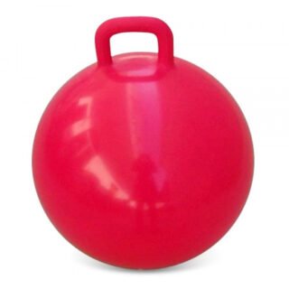 Skippybal voor kinderen - rood - D60 cm - buitenspeelgoed