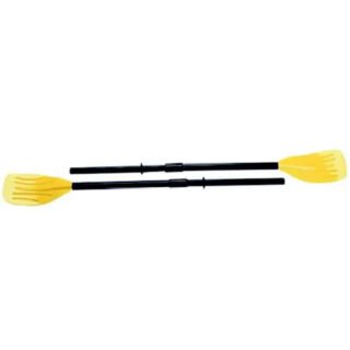 Intex plastic opblaasboot peddels - 122 cm - bootje varen - water speelgoed