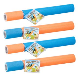 8x stuks waterpistolen van foam 54 cm