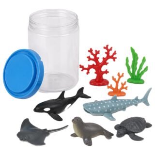 Ravensden Speelset voor kinderen - Zeedieren in emmer - speelgoed voor kinderen