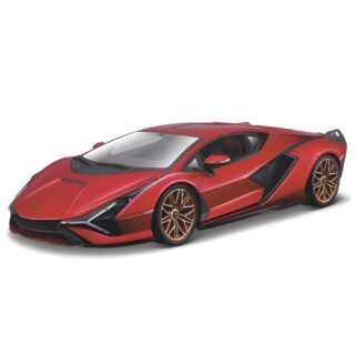 Modelauto - Lamborghini SIAN - rood - 20 cm - speelgoedauto