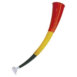 Supporters blaastoeter - Belgi? - rood/geel/zwart - kunststof - 56 cm