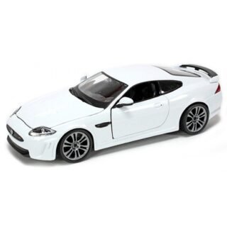 Modelauto - Jaguar XKR-S - wit - 19 cm - schaal 1:24 - speelgoedauto