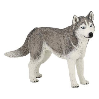 Papo Husky speelfiguur - 11 cm - hond - plastic - dieren