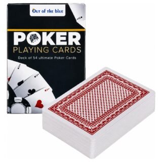 Poker speelkaarten - 1x - kaartspellen - klassiek - standaard formaat - 54 kaarten