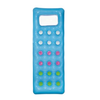 Bestway Luchtbed - blauw - met hoofdkussen - 188 cm - zwembad luchtmatras - strand opblaas speelgoed