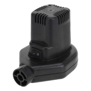 Redcliffs luchtpomp elektrisch - zwart - 60 watt - opblaaspomp - pomp