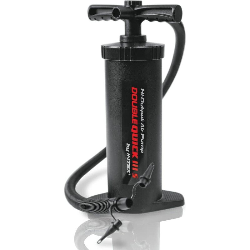 Intex Dubbele hand opblaas pomp - voor luchtbed - opblaasbare boot - zwembad