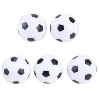 Tafelvoetbal balletjes - 10x stuks - D3 cm - mini voetballetjes