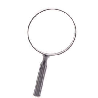 Johntoy Vergrootglas speelgoed - dubbele lens - 12 cm - loep - wetenschap - voor kinderen