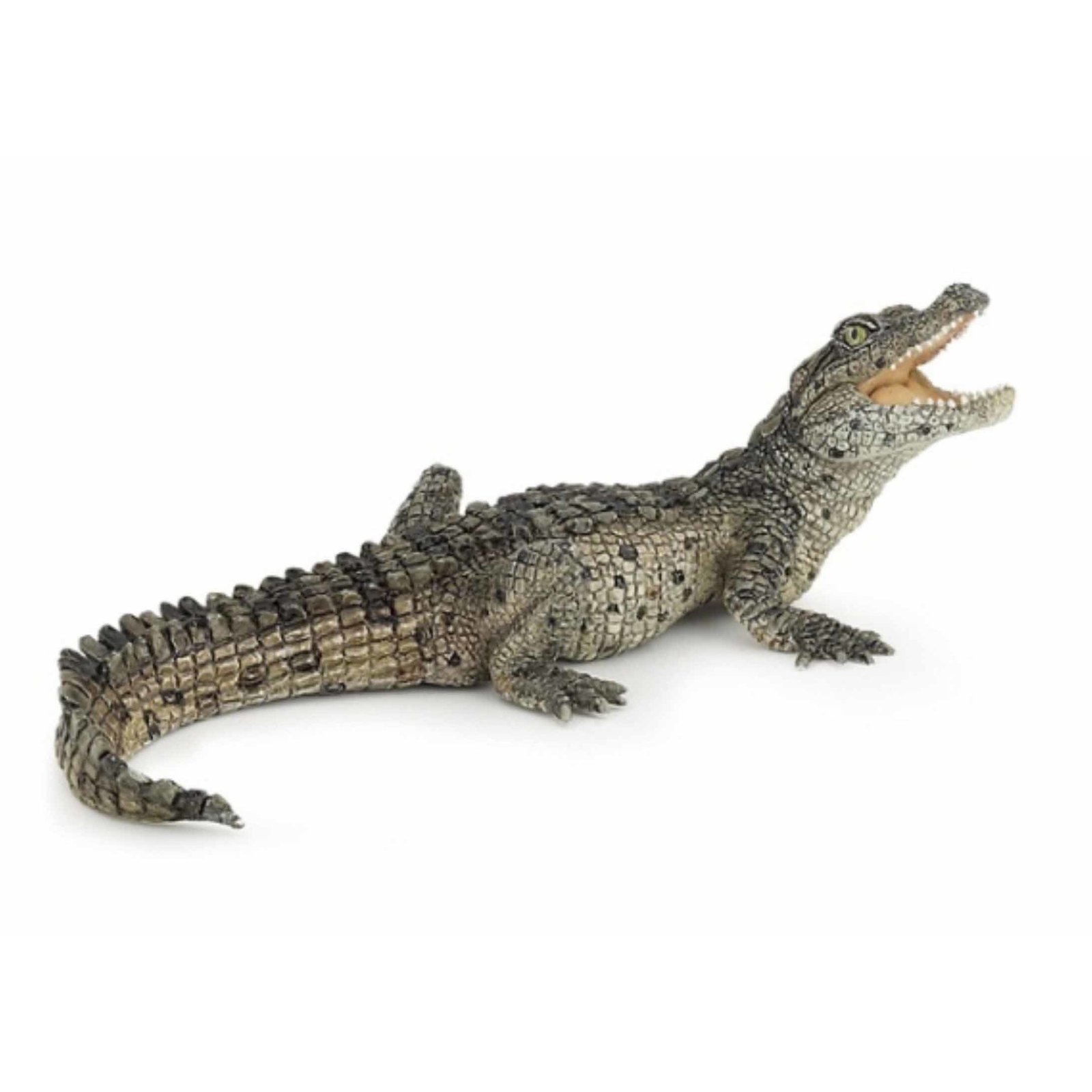 Papo Speelfiguur Krokodil - 10,5 x 5 x 3,5 cm - kunststof - krokodillen