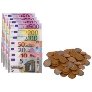 Voordeelset van 10x stuks nep geld euros voor kinderen