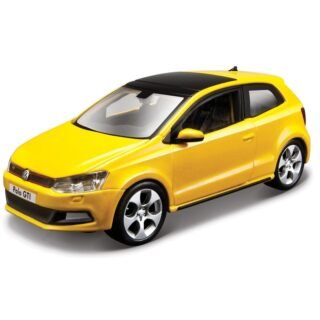 Bburago Modelauto - Volkswagen Polo 5 GTI - 1:32 - geel