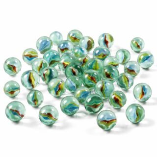 Speelgoed knikkers - Cat eyes - 1 kilo - knikkerset voor kinderen - glas - diverse formaten