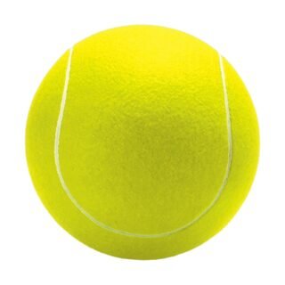 Mega tennisbal XXL - geel - 20 cm - grote tennisballen - speelgoed/sportartikelen