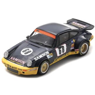 Spark Modelauto - Porsche 911 - donkergrijs - 6 x 3 x 3 cm - speelgoedauto