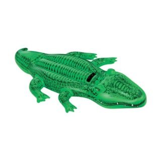 Intex opblaasbare krokodil - 168 cm -groen - ride-on speelgoed - zwembad