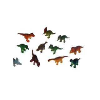 Cornelissen Dino speelfiguur - 3x - plastic - 16 cm - dieren speelgoed - willekeurige uitvoering