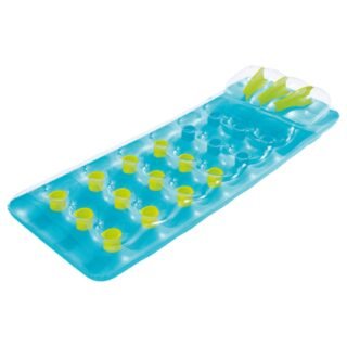 Bestway Luchtbed - blauw - met hoofdkussen - 188 cm - zwembad luchtmatras - strand opblaas speelgoed