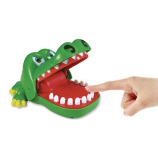 Bijtende krokodil spel - kiespijn - familiespel - 12 x 8 x 35 cm - spelletjes