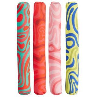 Verzwaarde Duikstokjes - 4x stuks - Gekleurd - Neopreen met zand - Duikspeelgoed voor Zwembad
